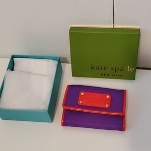 NWB Kate Spade new with box keychain card case